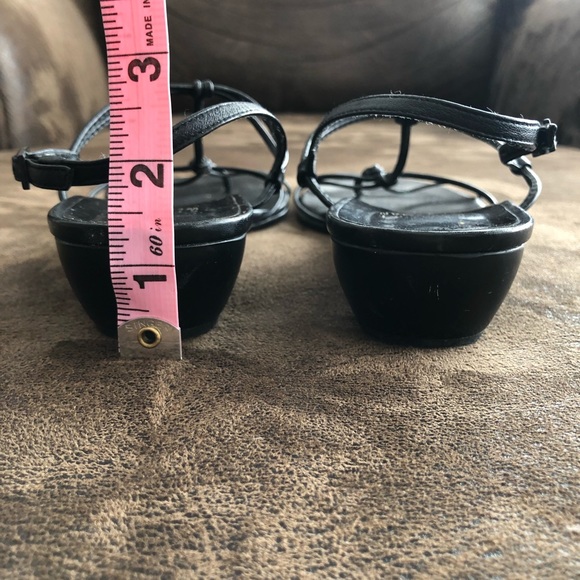 💥LAST PRICE DROP!!!💥 STUART WEITZMAN -6.5- Dressy, Strappy Sandals in black - Picture 5 of 12